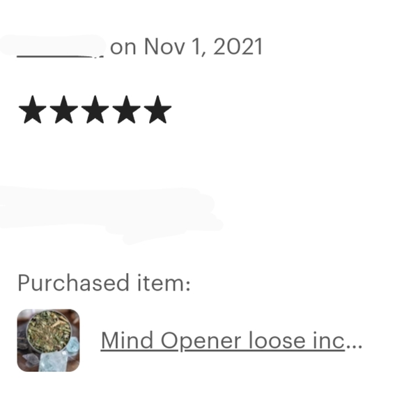 Incense, Mind Opener blend, Handcrafted, Handmade - Picture 6 of 8